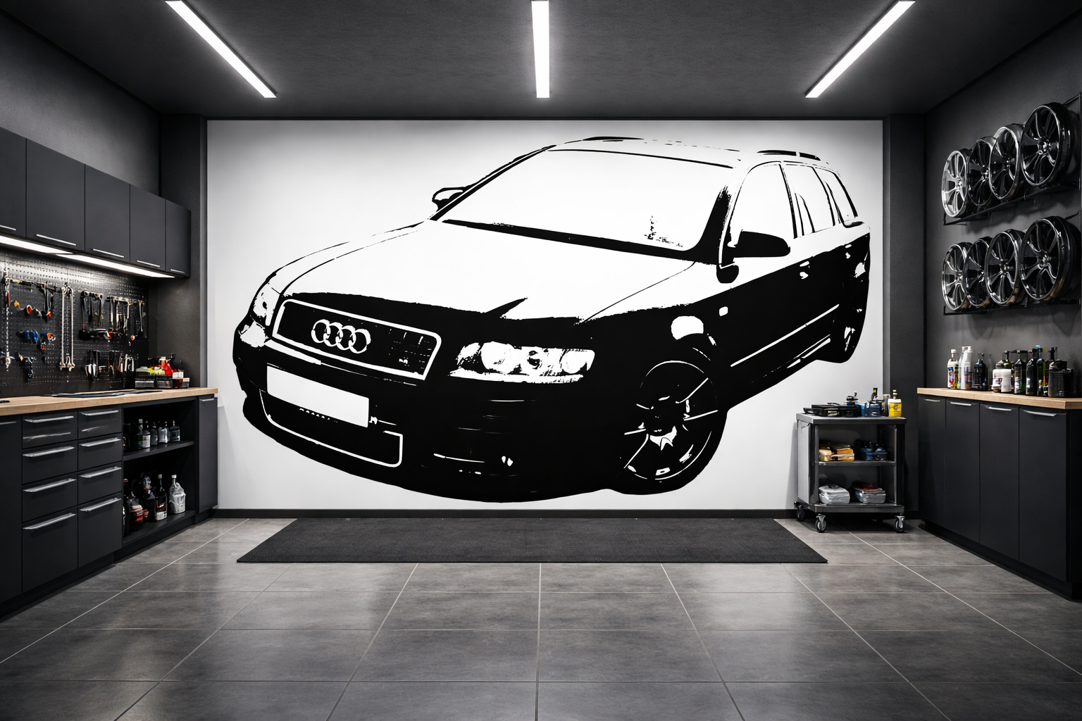 Naklejka AUDI A4