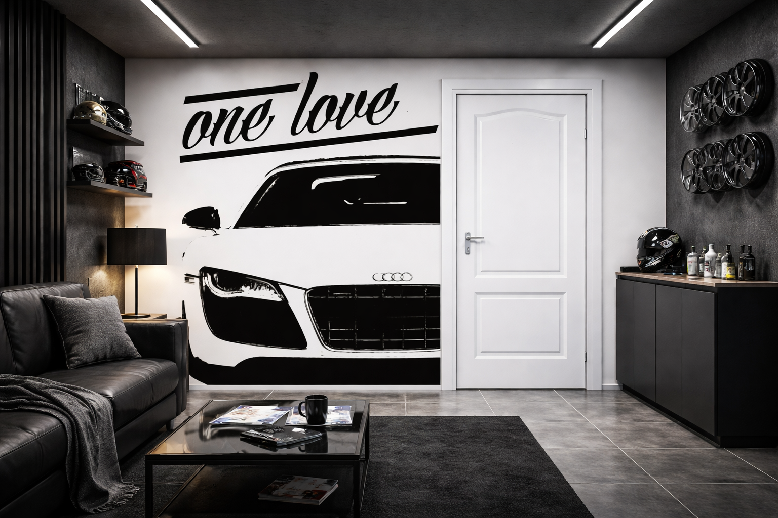 Naklejka AUDI R8
