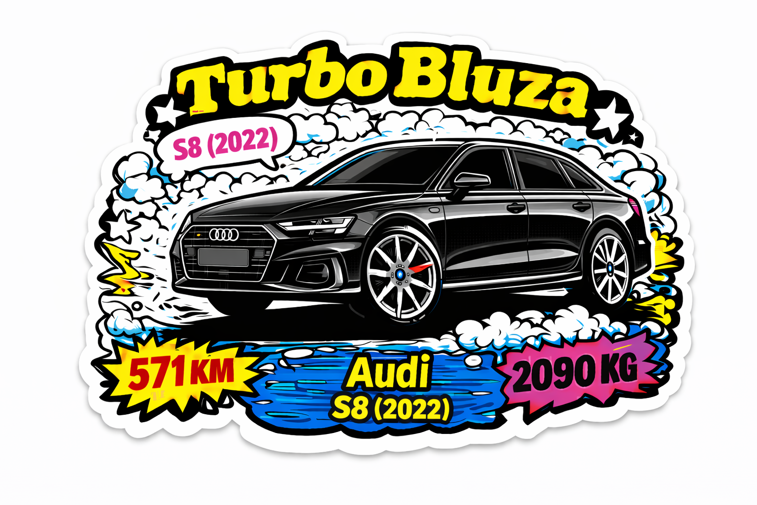 Bluza "TURBO" AUDI S8