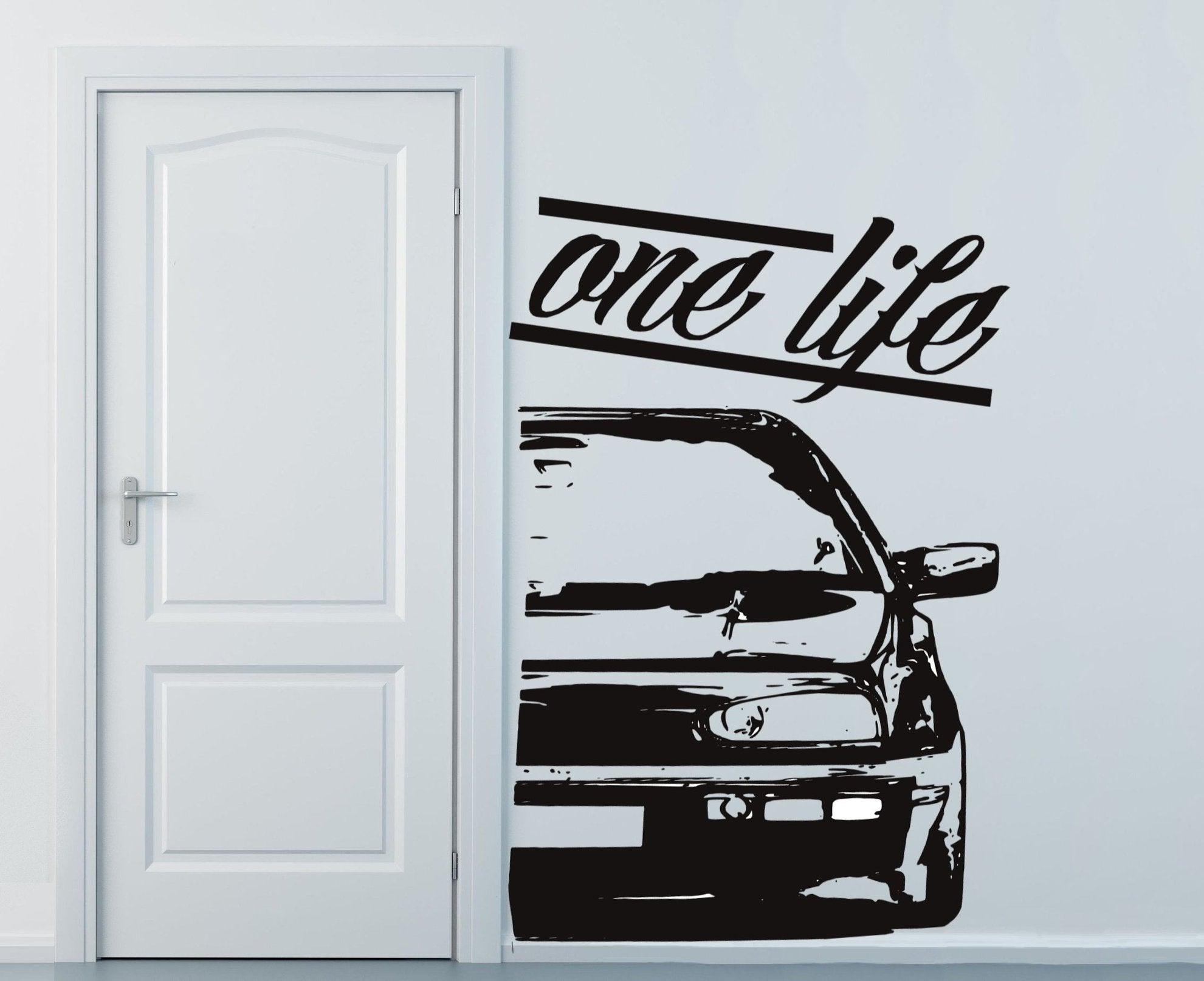 Naklejka VW GOLF 3 DRZWI