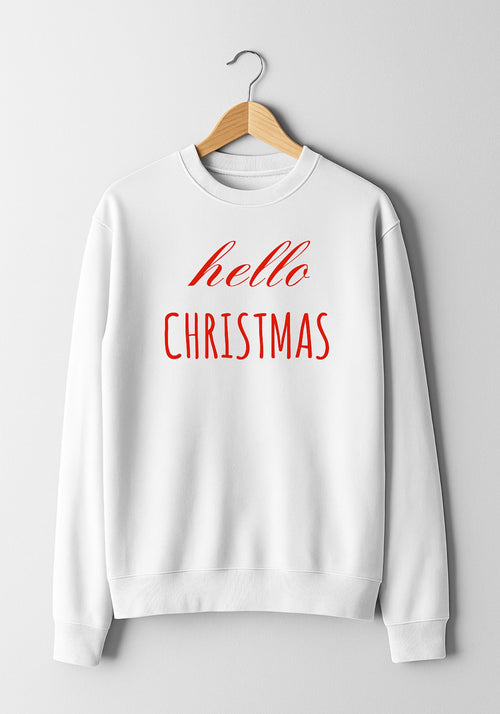 BLUZA BEZ KAPTURA święta HELLO CHRISTMAS