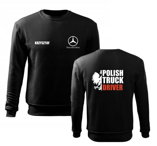 BLUZA BEZ KAPTURA TRUCK DRIVER MERCEDES