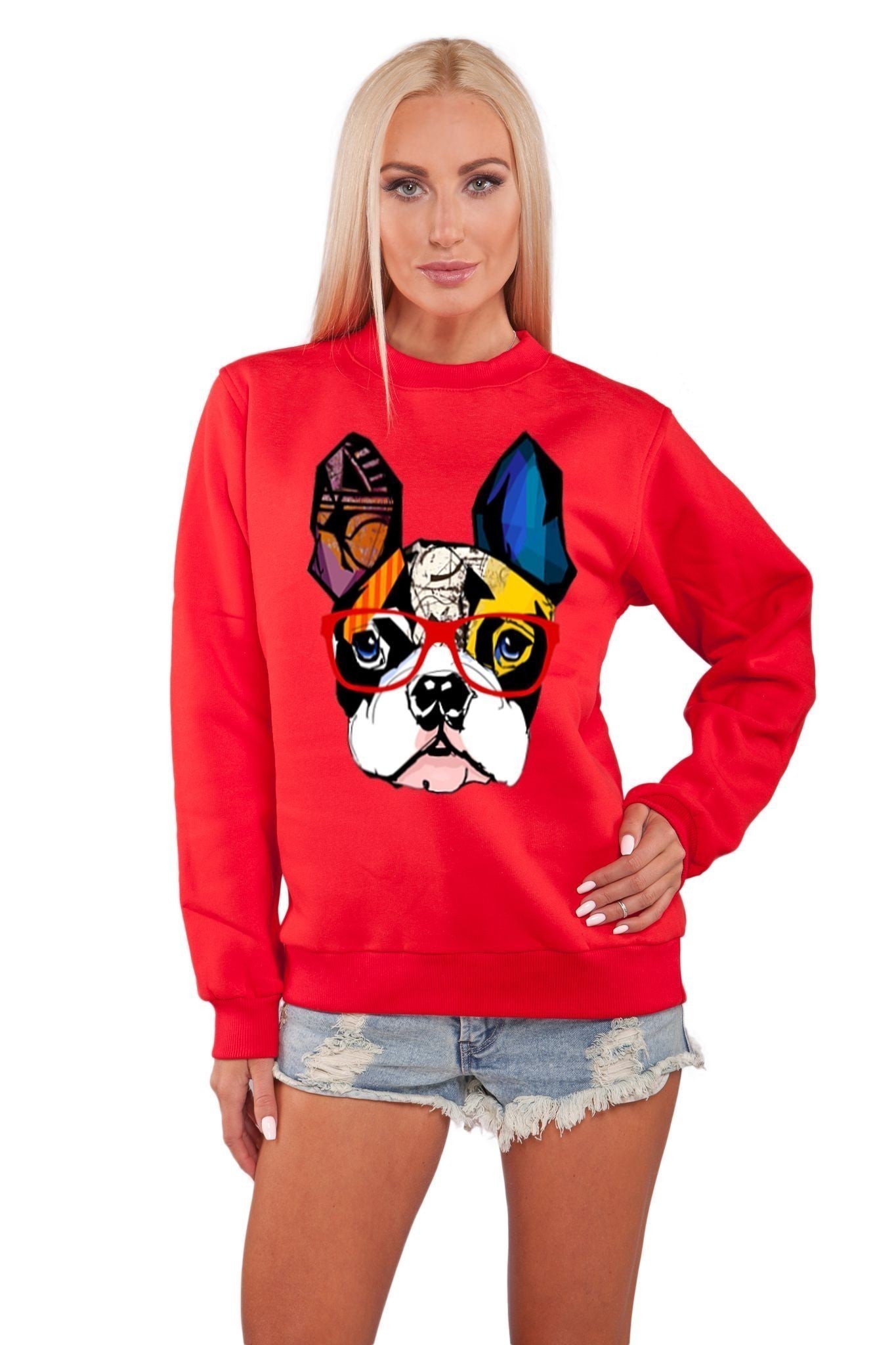 Bluza damska bez kaptura BULDOG