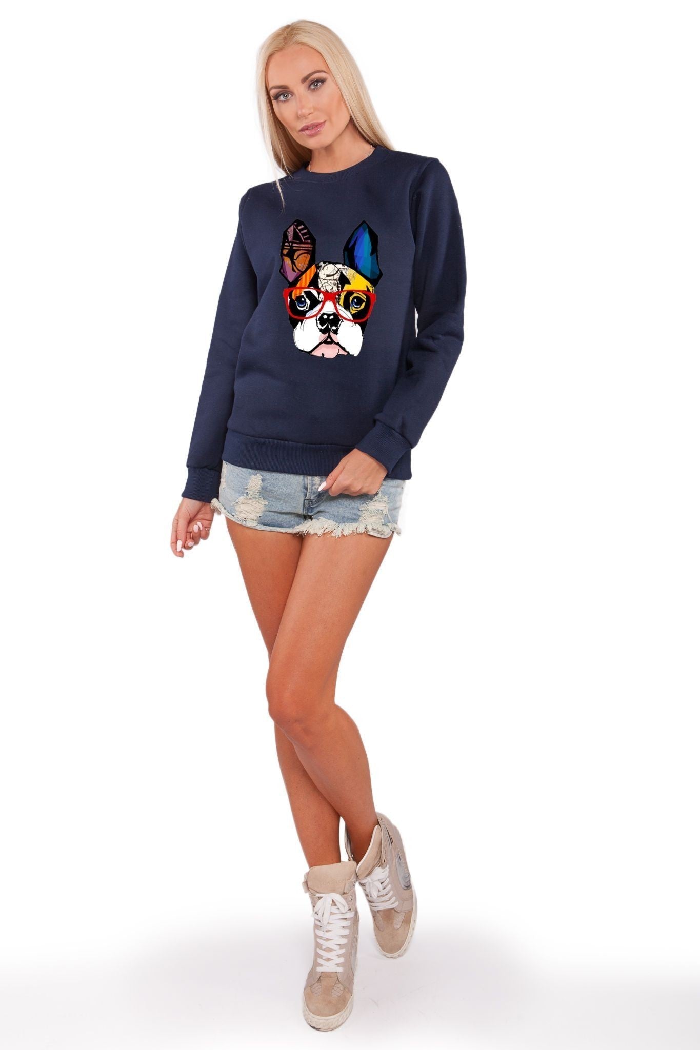 Bluza damska BULDOG granatowa 1603