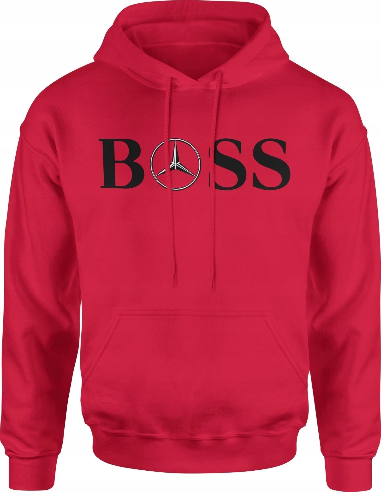 BLUZA MĘSKA KANGURKA BOSS MERCEDES