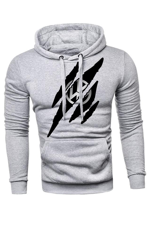 BLUZA MĘSKA KANGURKA DRAPANE LOGO VOLKSWAGEN