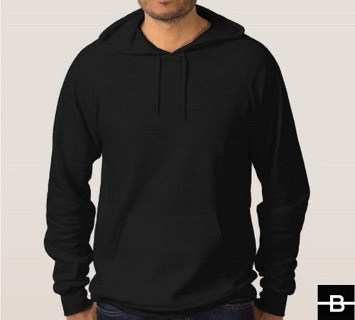 Bluza kangurka męska czarna