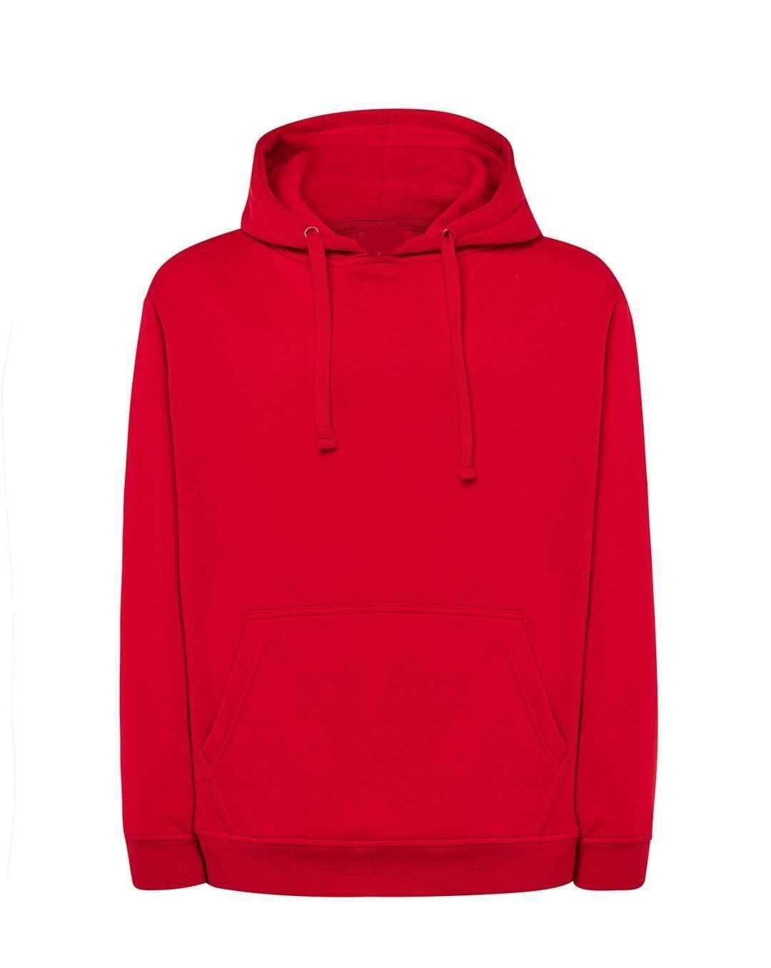 Bluza kangurka męska czerwona