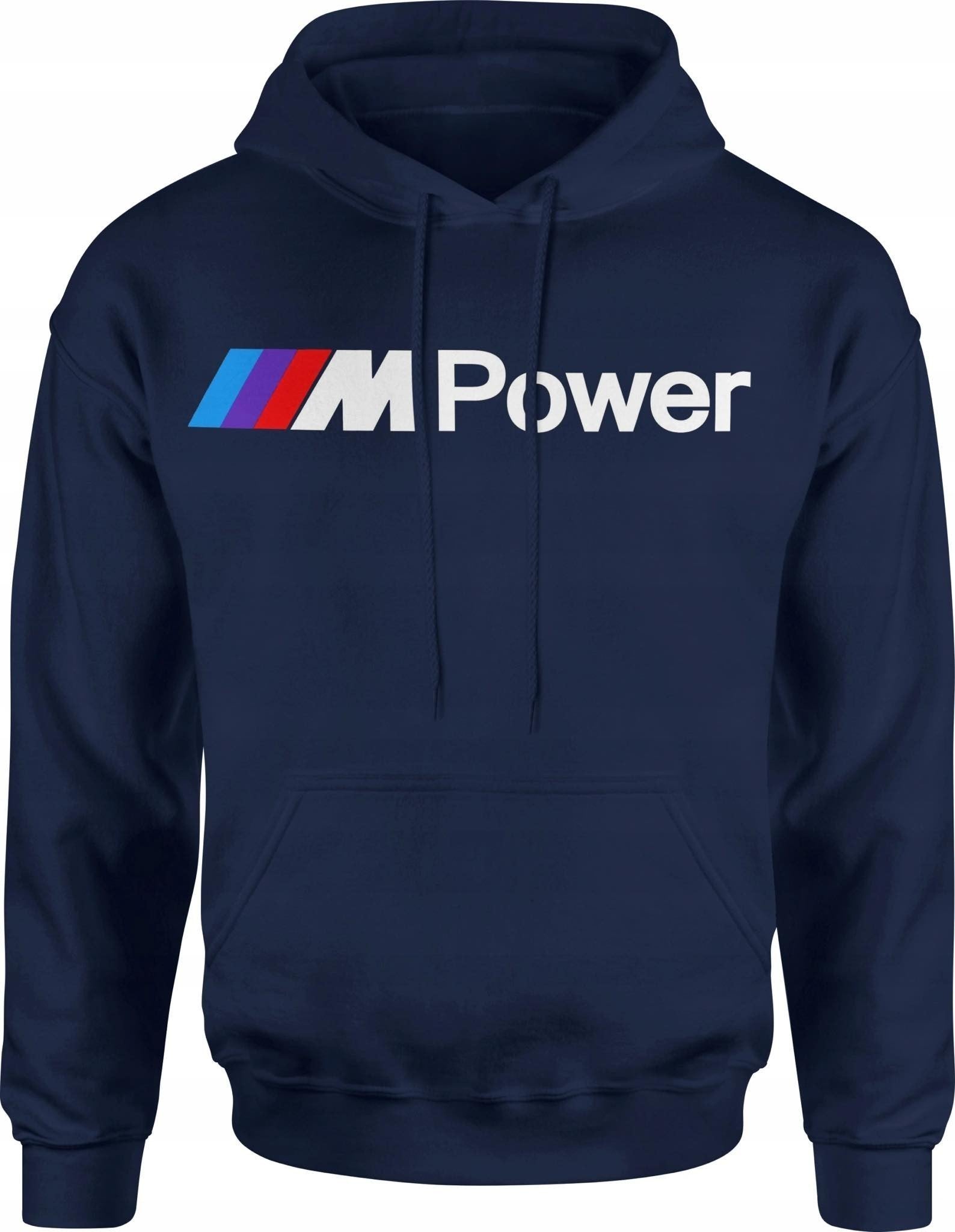 BLUZA MĘSKA KANGURKA BMW MPOWER