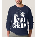 Bluza męska DZIKI CHŁOP granatowa 1603