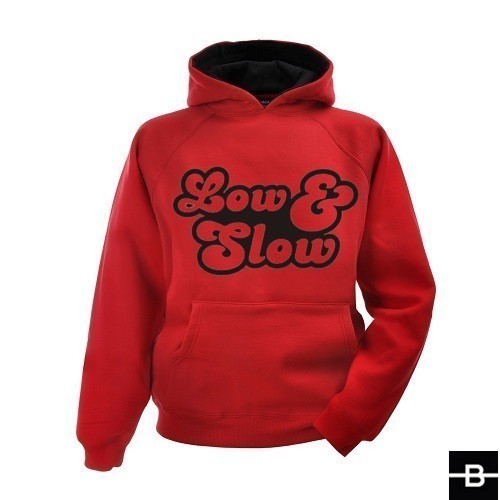 Bluza męska LOW & SLOW czerwona 1601