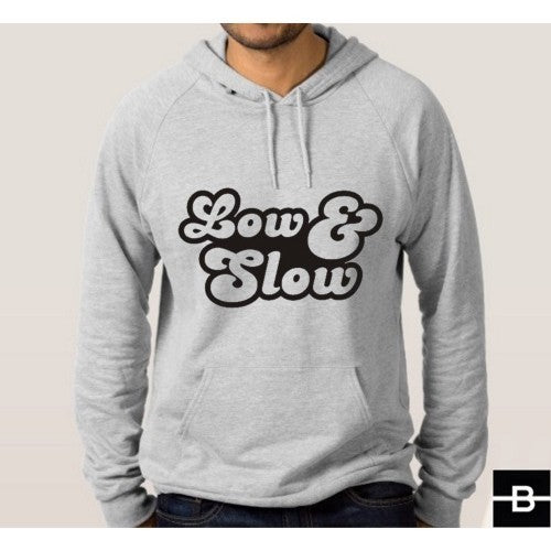 Bluza męska LOW & SLOW szara 1601
