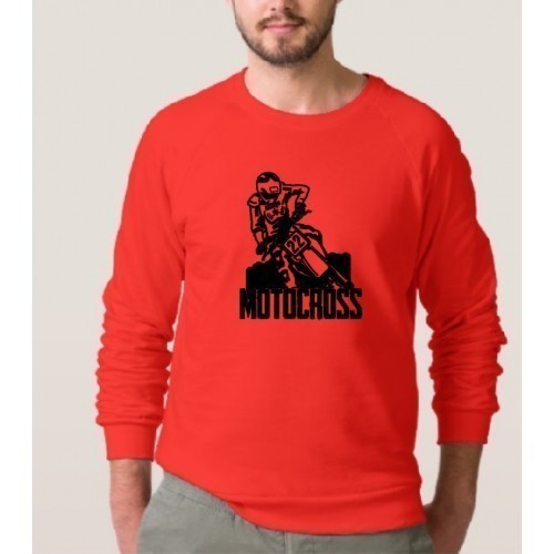 Bluza męska wzór 2 czerwona 1603