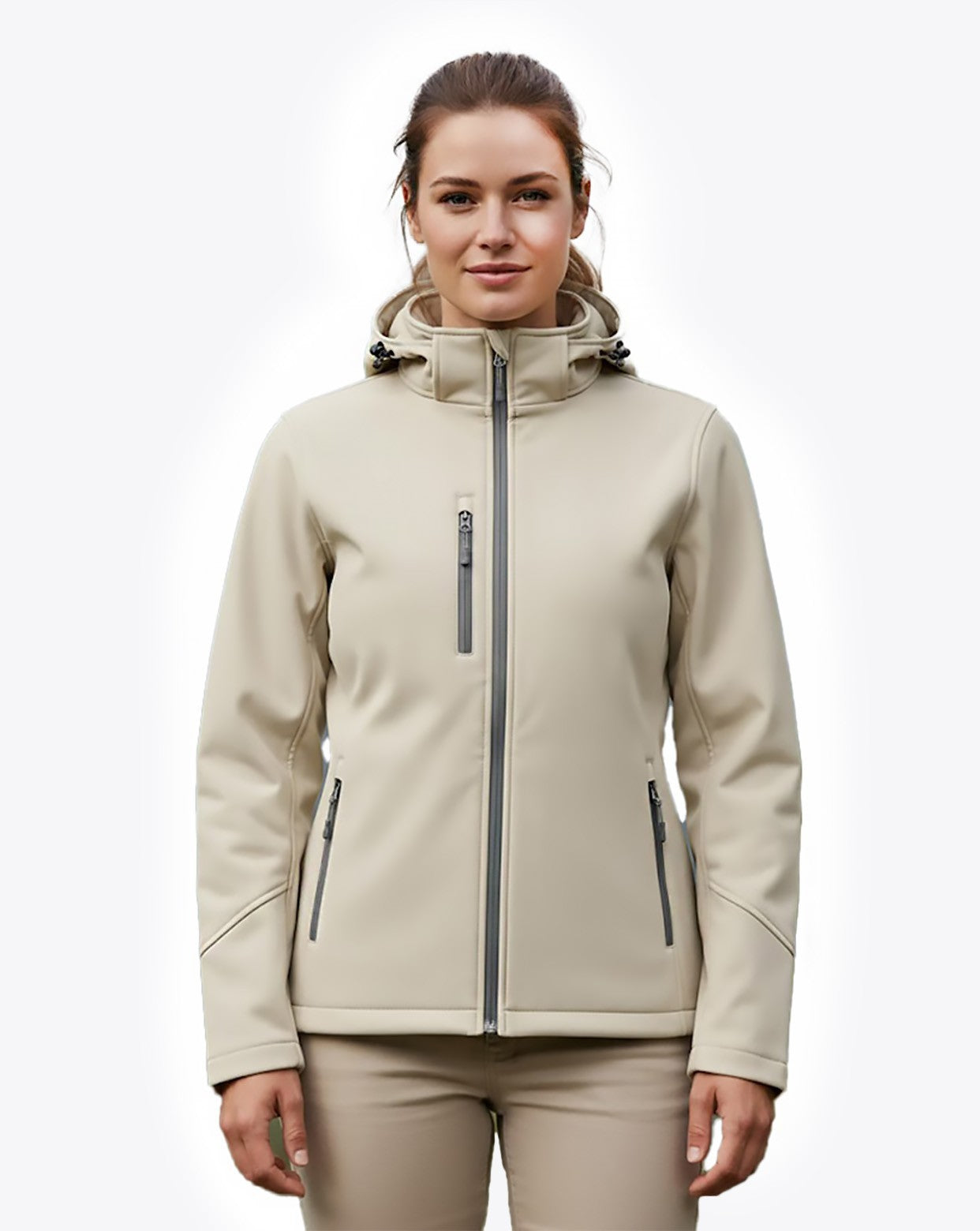 Kurtka damska SOFTSHELL WINDSTORM z kapturem