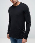 Long sleeve męska czarna
