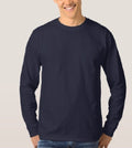 Long sleeve męska granatowa