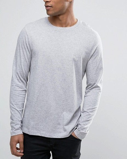 Long sleeve męska szara