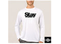 Long sleeve STAY STRONG biała