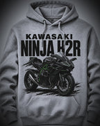 ADHD | Bluza z kapturem KAWASAKI NINJA H2R