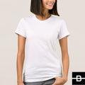 T-shirt damski biały