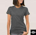 T-shirt damski grafitowy