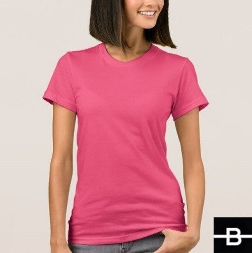 T-shirt damski różowy