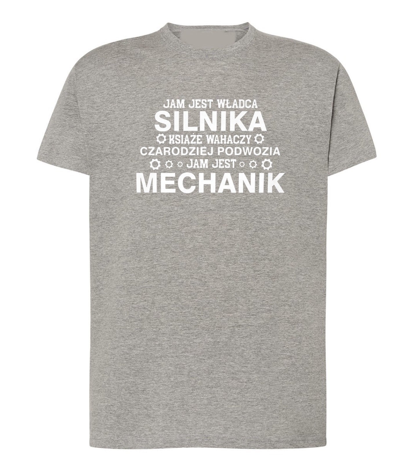 T-SHIRT KOSZULKA JAM JEST WŁADCA SILNIKA MECHANIK