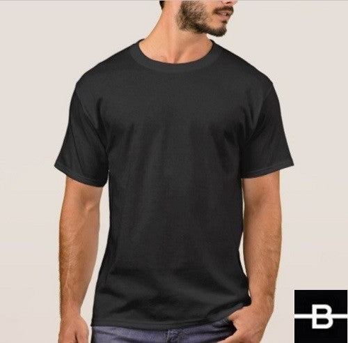T-shirt męski czarny DO PERSONALIZACJI
