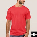 T-shirt męski czerwony DO PERSONALIZACJI