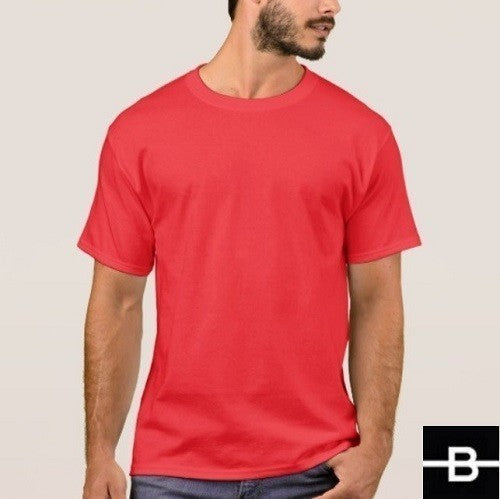 T-shirt męski czerwony DO PERSONALIZACJI