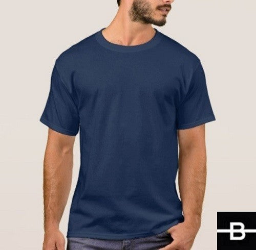 T-shirt męski granatowy DO PERSONALIZACJI