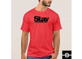 T-shirt męski STAY STRONG czerwony