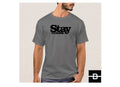 T-shirt męski STAY STRONG grafit