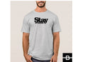 T-shirt męski STAY STRONG szary