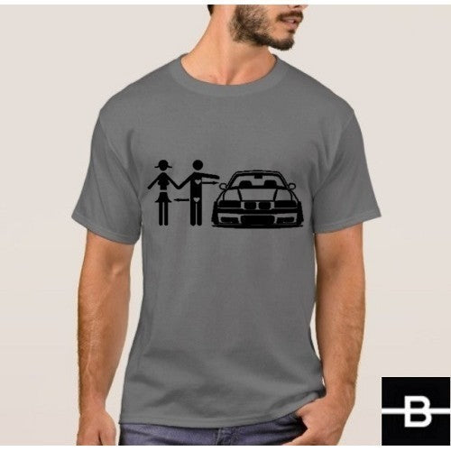 T-shirt męski wzór 1 grafit