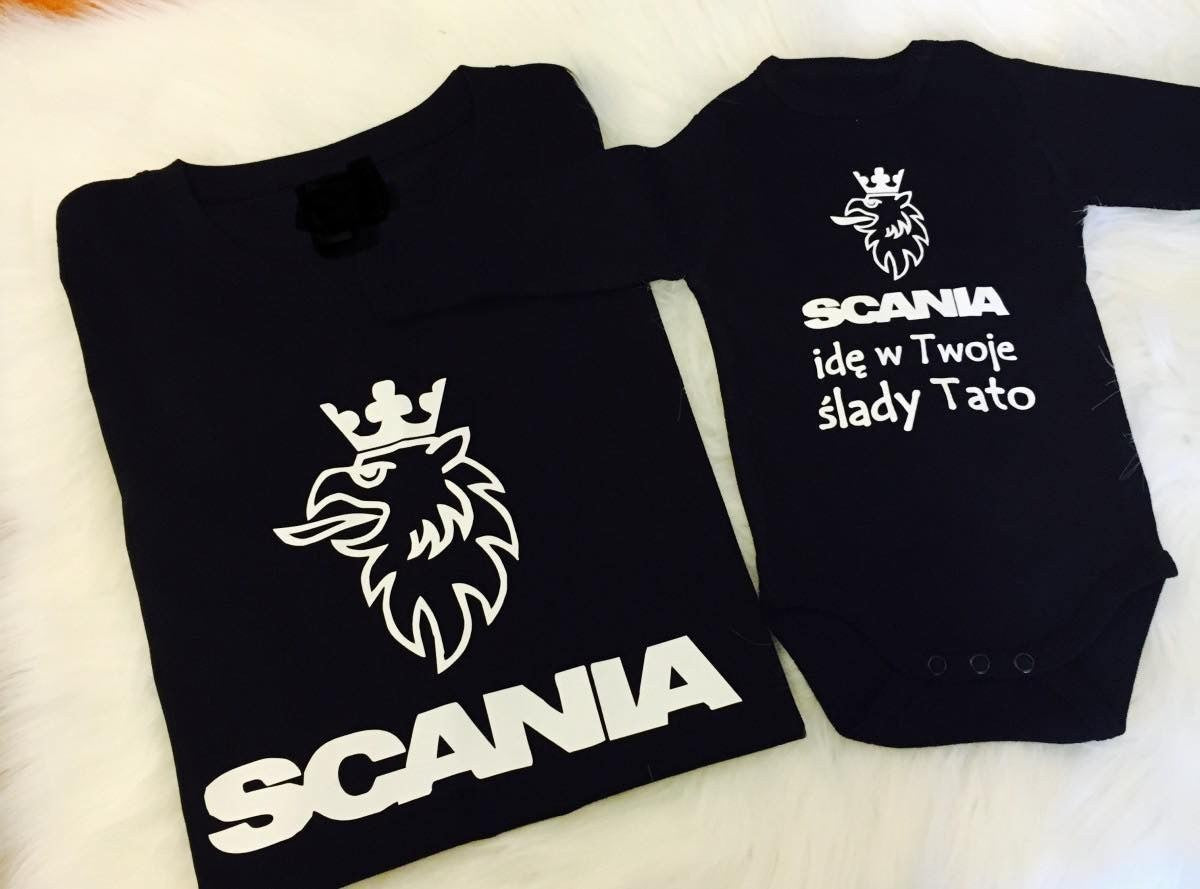 Zestaw koszulka + body SCANIA